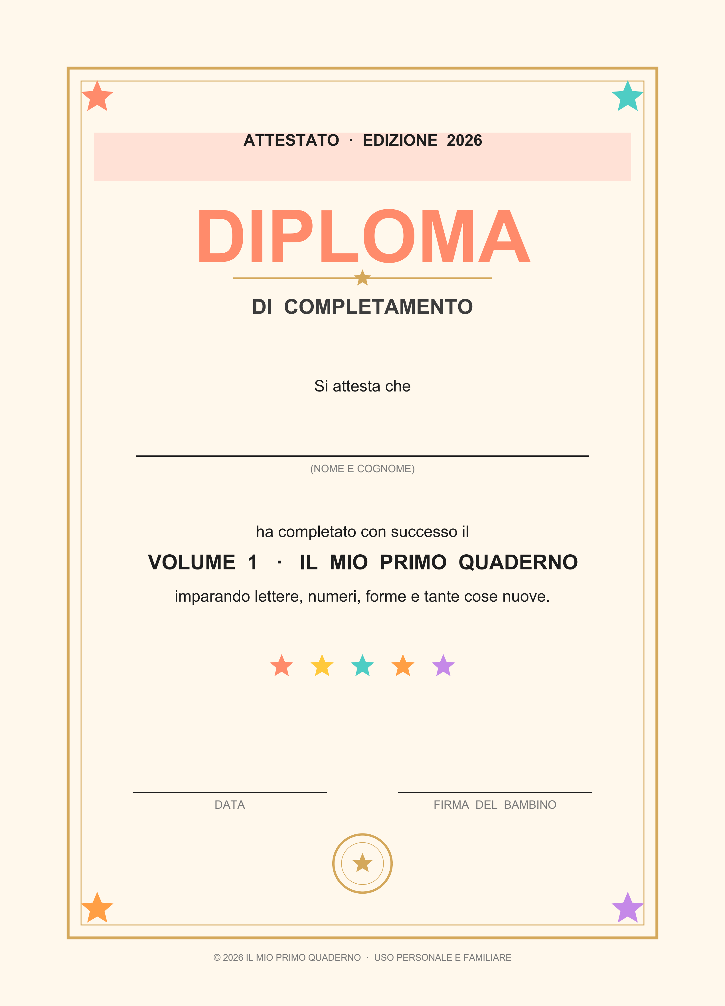 Diploma di completamento